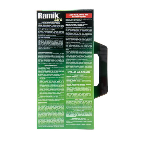 Ramik Rat Poison Bar, 4 lb