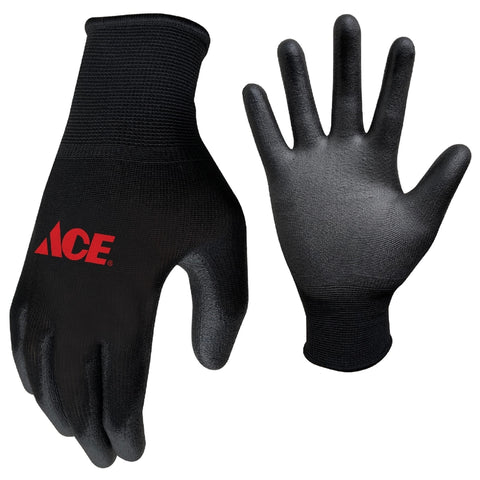 Ace Poly Coated Gloves, XL
