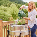 Tarter Round Versa 23 with Spigot - Galvanized Canning Tank with Spigot