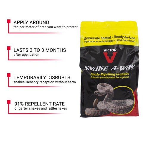 Victor Snake-A-Way Repellent, 4 lb