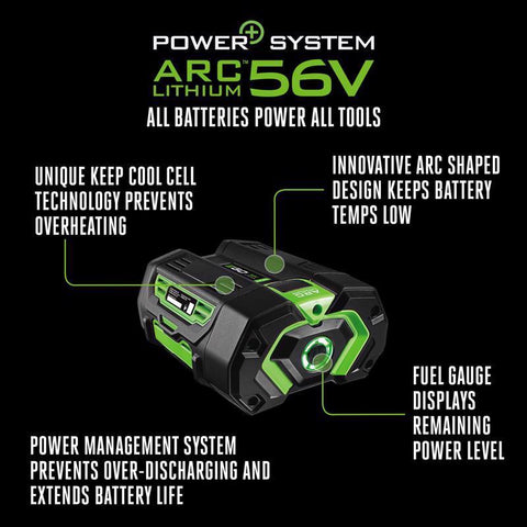 EGO 56v Battery 5ah Ego