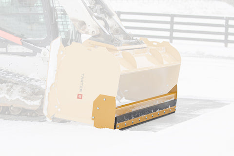 Tarter 7' Snow Pusher Backdrag Kit (Yellow)
