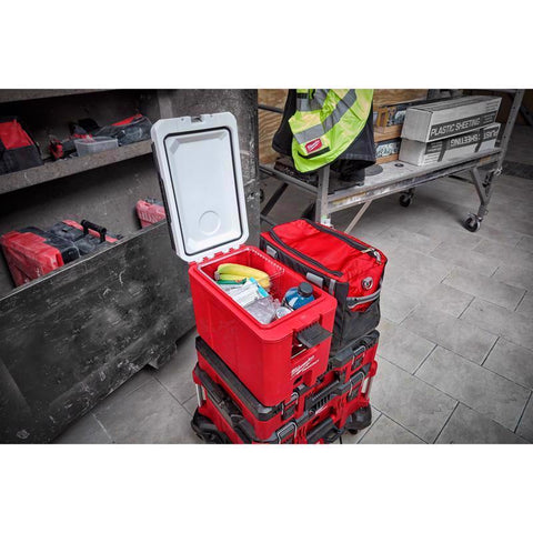 Milwaukee Packout Reusable Cooler, Plastic
