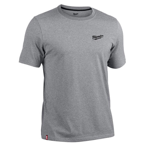 Milwaukee Hybrid Work Tee Shirt, Gray