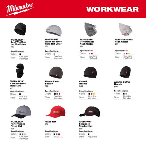 Milwaukee Hybrid Work Tee Shirt, Gray