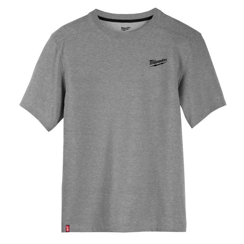 Milwaukee XL GRY SS Work T-Shirt