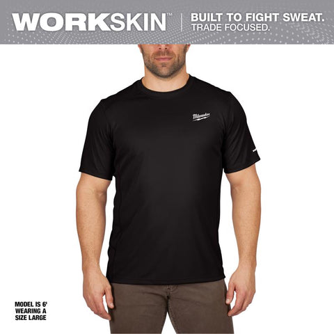 Milwaukee XL BLK SS Work Shirt