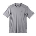 Milwaukee Lightweight Performance Tee Shirt, Large, Gray