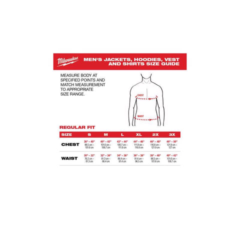 Milwaukee Lightweight Performance Tee Shirt, Large, Gray