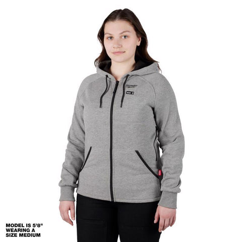 Milwaukee MED GRY WMN Heat Hoodie