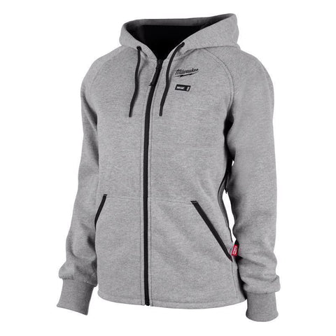 Milwaukee M12 Women's Heated Hoodie Kit, Small, Gray