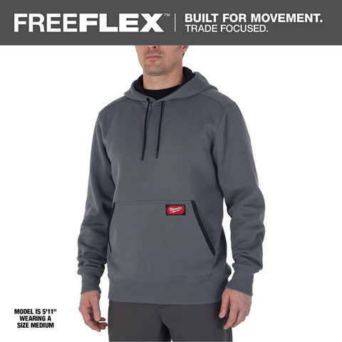 Milwaukee Banded Sleeve Men's Jacket, Medium, Gray