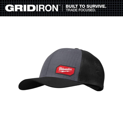 Milwaukee GRY Snap Trucker Hat