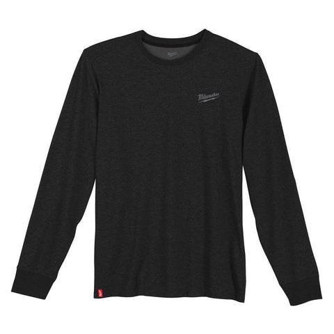 Milwaukee Tee Shirt Ln Sl Black XL