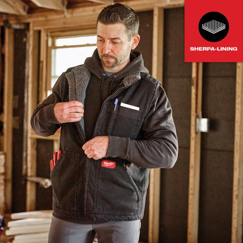 Milwaukee LG BLK Sherpa Vest