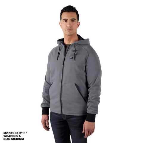 Milwaukee M12 Men's Heated Hoodie, Cotton/Polyester
