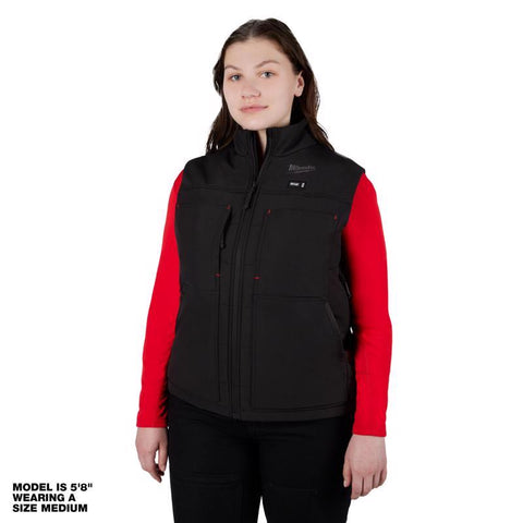 Milwaukee M12 Axis Women's Heated Vest, XL, Black
