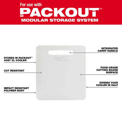 Milwaukee PACKOUT Cooler Divider, White