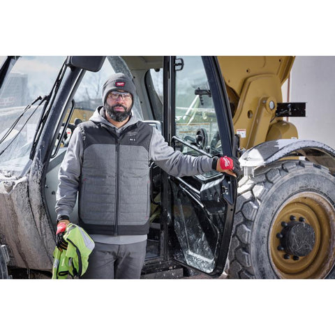 Milwaukee 2XL GRY Heat Vest