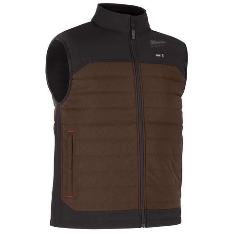 Milwaukee LG BRN Heat Vest
