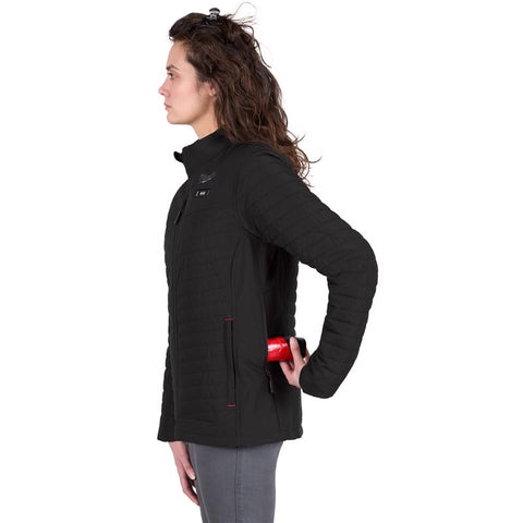 Milwaukee MED BLK WMN Heat Jacket