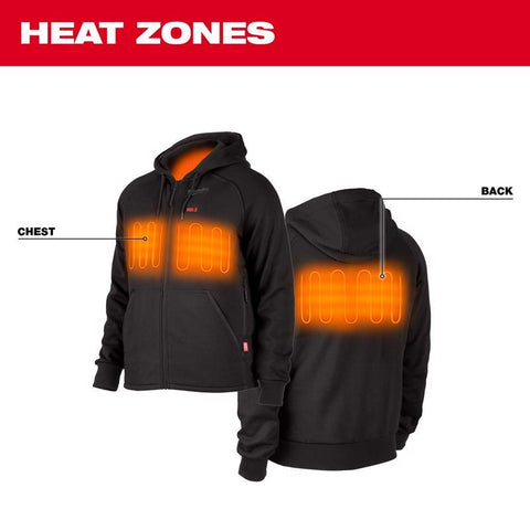 Milwaukee Htd HD Lng Slv Blk 3XL