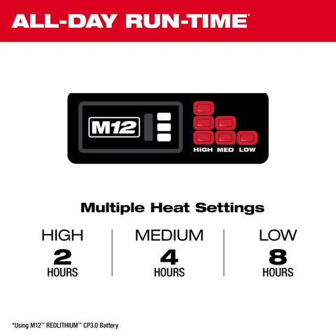 Milwaukee Htd HD Lng Slv Blk 3XL