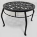 Living Accents Plant Stand, Black, 15"