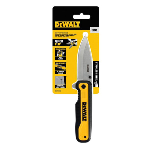 DeWalt Drop Point Pocket Knife
