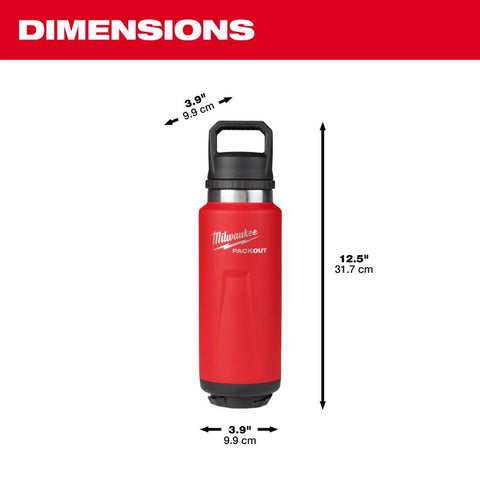 Milwaukee 36OZ RED Chug Bottle