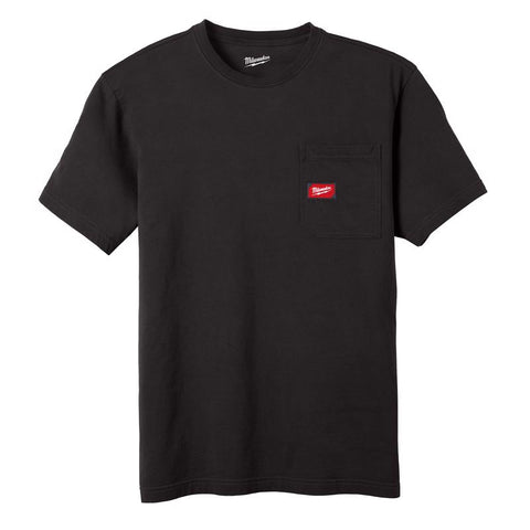 Milwaukee MED BLK SS Pock T-Shirt