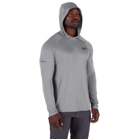 Milwaukee XL GRY LS Hoodie