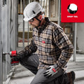 Milwaukee MED GRY Flannel Shirt