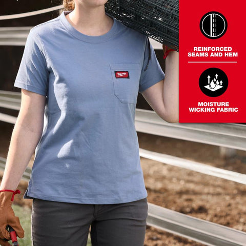 Milwaukee LG BLK SS WMN T-Shirt