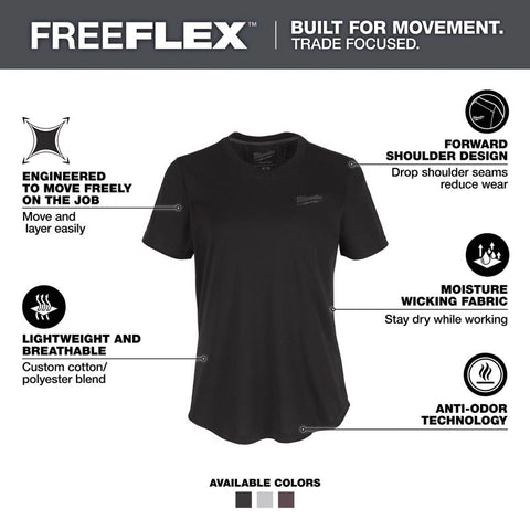 Milwaukee XL BLK SS WMN T-Shirt