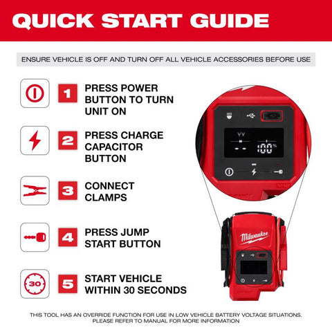Milwaukee Jump Starter