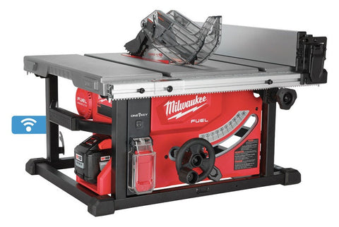 Milwaukee M18 FUEL Cordless Table Saw Kit, Red, 12 Amp