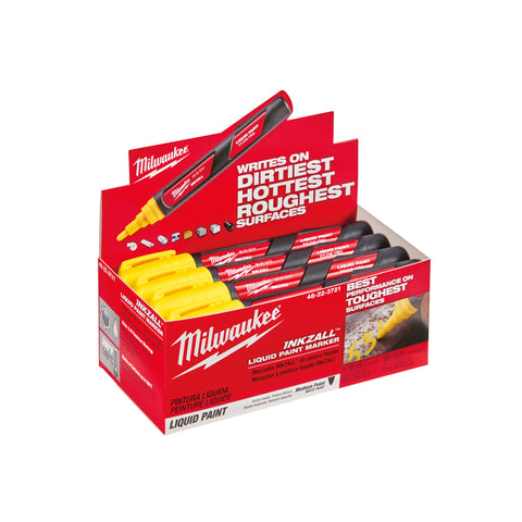 Milwaukee YEL Paint Marker