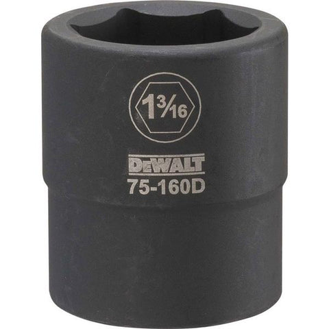 DeWalt SAE 3/4" Drive Impact Socket, 1-3/16"