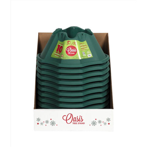 Grn HD Plas Tree Stand