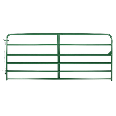 Tarter 6-Bar Economy Tube Gate, Green