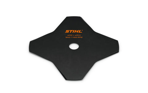 STIHL 4-Tooth Grass Cutting Blade, 25.4 mm Arbor