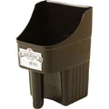 Little Giant Enclosed Feed Scoop, 3 Qt, Black