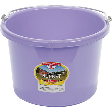 Little Giant DuraFlex Plastic Bucket 8 qt Lavender