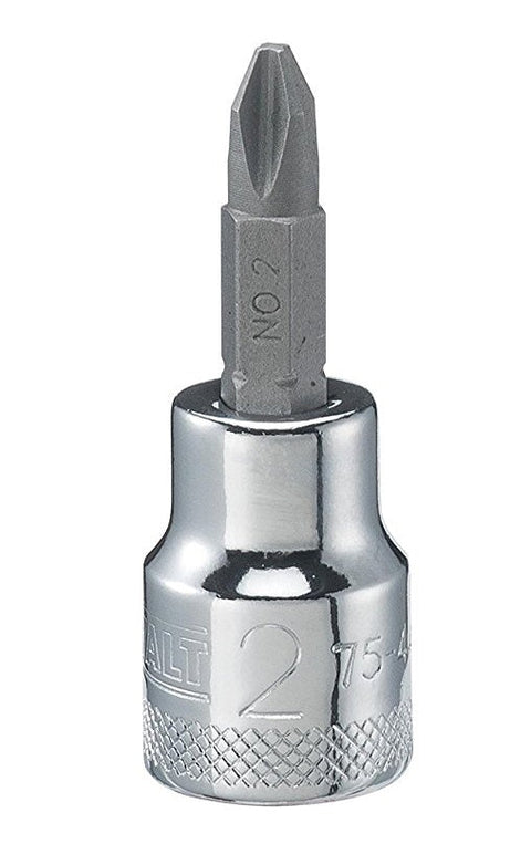 DeWalt Screwdriver Bit Socket, 3/8 Drive, NO 2 Bit