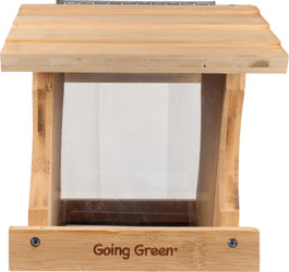 Audubon/Woodlink Premium Bamboo Ranch Feeder, 1.5 lb Capacity, Natural