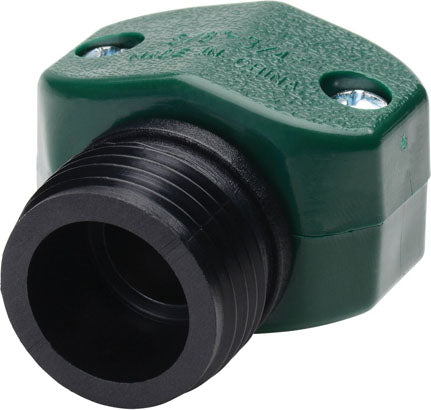 Plastic Male Hose Repair 5/8 or 3/4 Green
