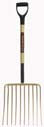 Garant 10-Tine Ensilage Fork with D-Grip Handle Gold 48 in