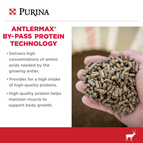 Purina® AntlerMax® Water Shield® Deer 20 with BIO-LG™, 50 lb – view 2