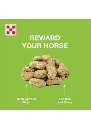 Purina® Horse Treats Apple and Oat-Flavored, 3.5 lb